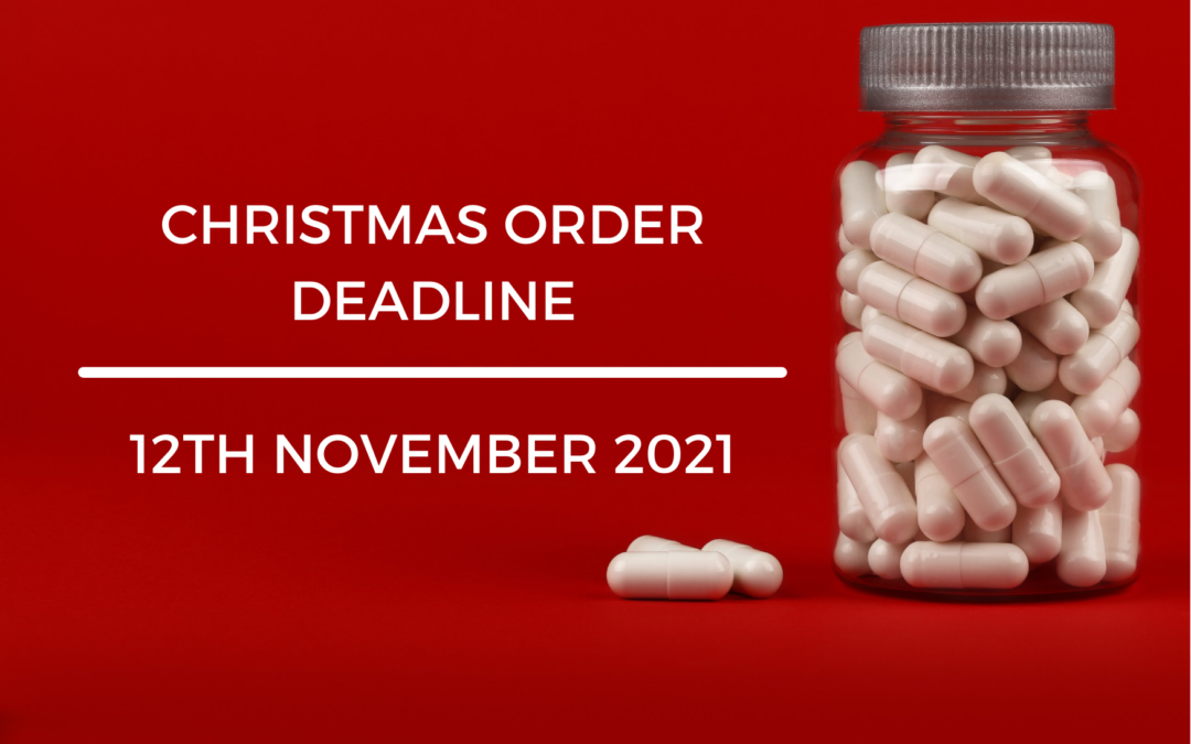 Christmas Production Schedule