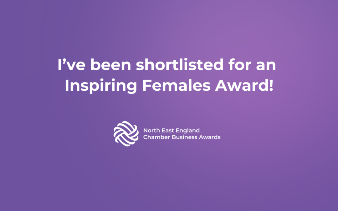 Finalist in the NECC Inspiring Female Awards
